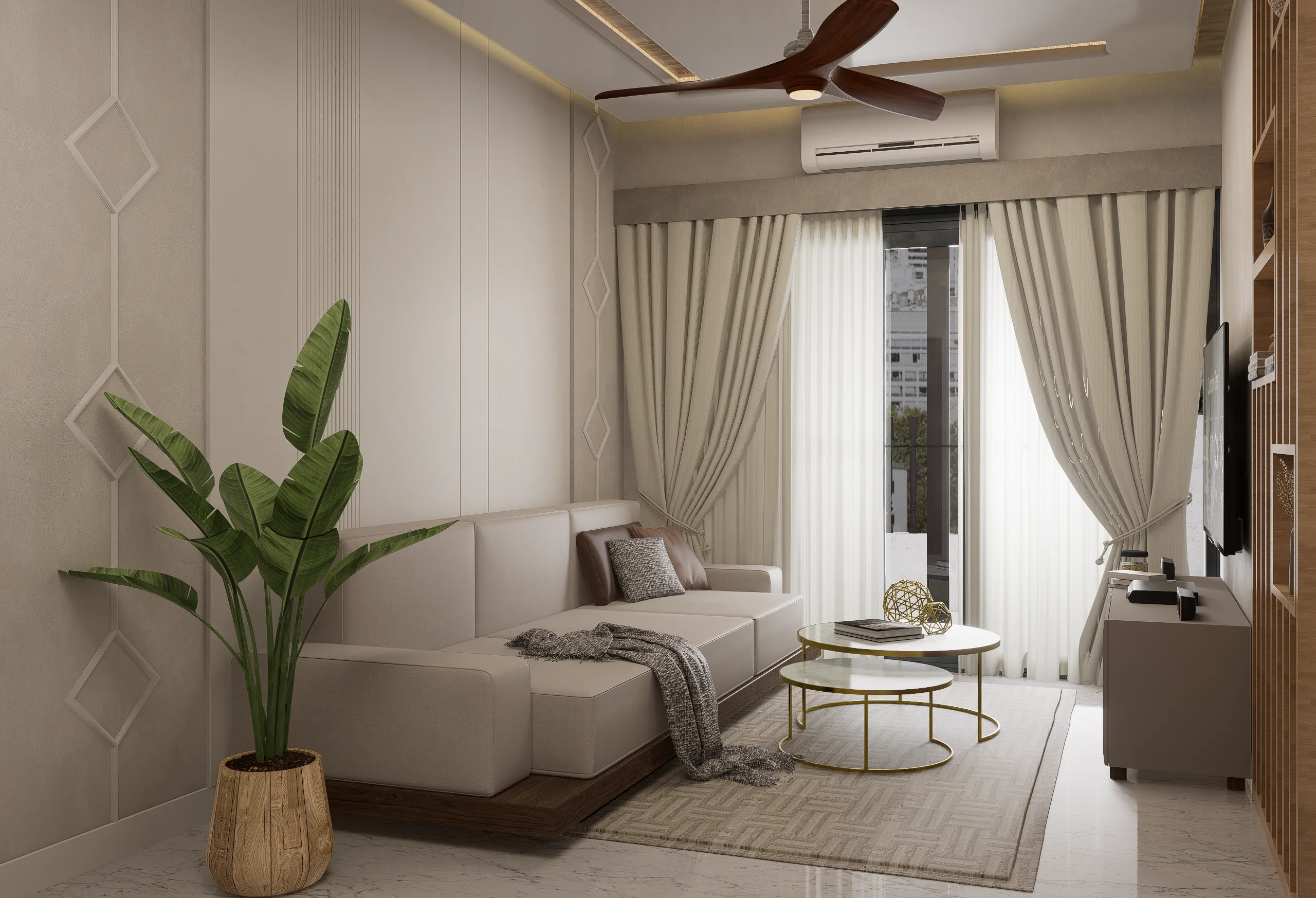 Premium bedroom interior Gurgaon
